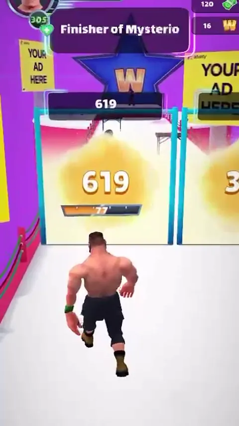 Wrestling Trivia Run